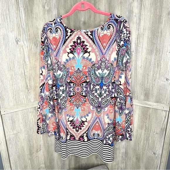 Melissa Paige Multi Colored Tunic - Picture 4 of 5